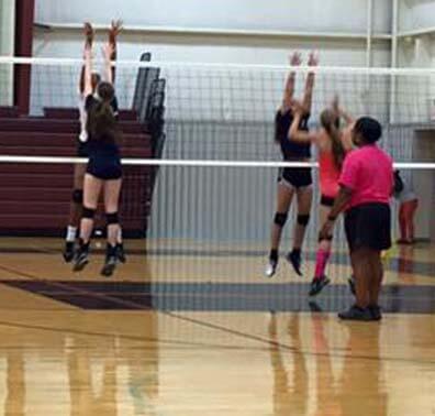 Impact Volleyball training